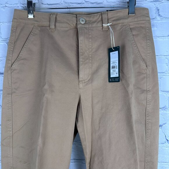 Alpine Design Women's Barrel Leg High Rise Cropped Pant, Size 10, Sahara Sand - Picture 5 of 14